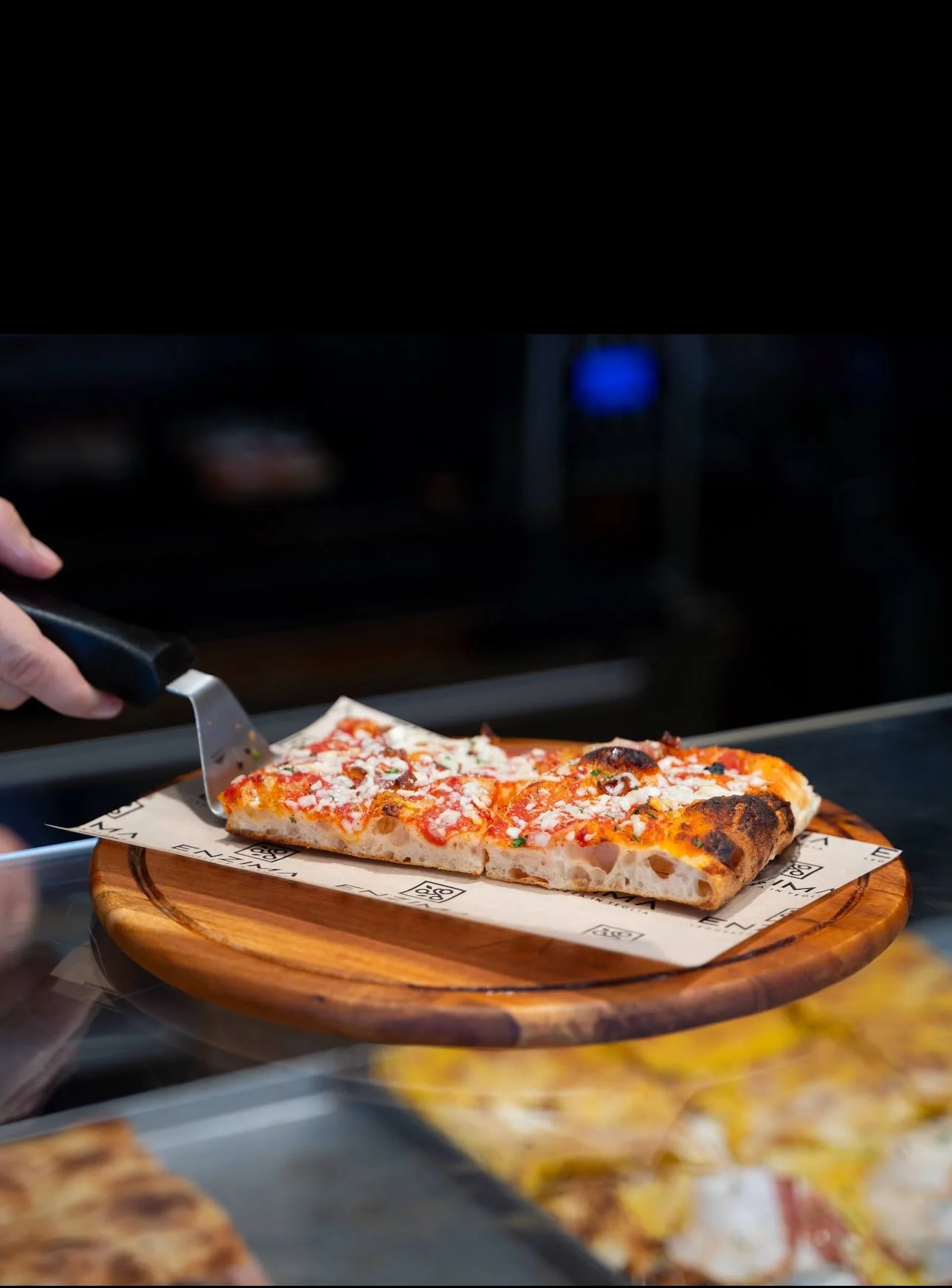 Pizza Gourmet Melanzane e Stracciatella